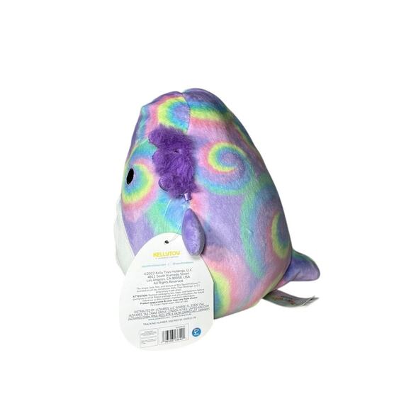 Brand New with Tags — 2021 Jazwares Squishmallows Delphine Axolotl, 7" - Picture 5 of 6